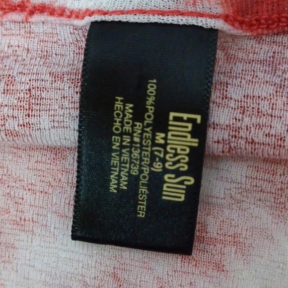 Womans Endless Sun TyeDye  Summer Short Romper‎ M - Picture 4 of 8